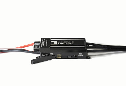 KDE-UAS125UVC-HE 125A+UHV Electronic Speed Controller (ESC) for Multi-Rotor (UAS) Series