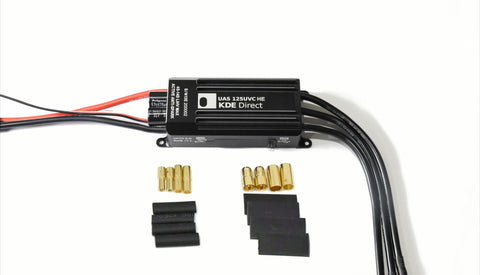 KDE-UAS125UVC-HE 125A+UHV Electronic Speed Controller (ESC) for Multi-Rotor (UAS) Series