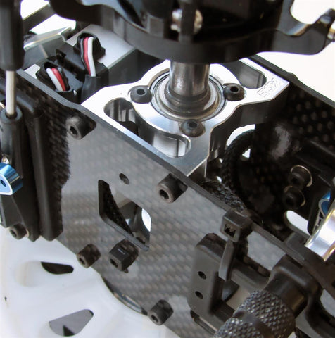 AT500P-MBB Thrusted Metal Bearing Blocks for ALIGN T-Rex 500 Pro Electric Series Helicopters