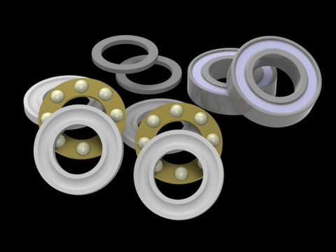 AT550/600-MBBBRK Bearing Replacement Kit for ALIGN T-Rex 550/600 Series Thrusted Metal Bearing Blocks