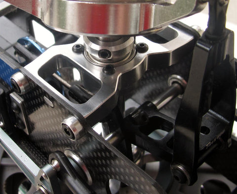 AT600N-MBB-V2 Thrusted Metal Bearing Blocks V2 for ALIGN T-Rex 600 Nitro Series Helicopters