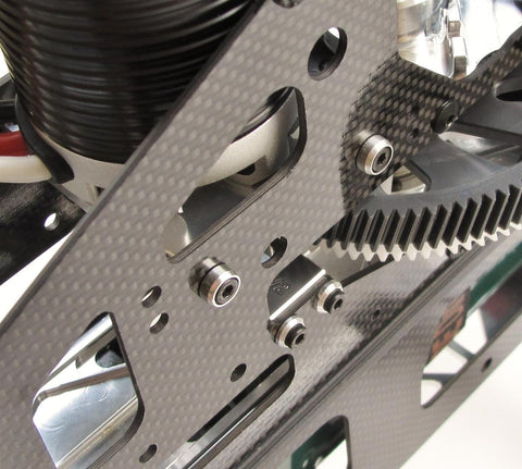 AT700E-UMM-V2 Universal Motor Mount and Pinion Support V2 for ALIGN T-Rex 700/800 Electric Series Helicopters
