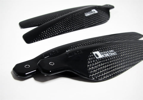 KDE-CF155-DP-M4 Propeller Blades, 15.5" x 5.3, Dual-Edition Series (CW/CCW Pair)