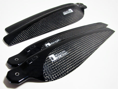KDE-CF185-DP Propeller Blades, 18.5" x 6.3, Dual-Edition Series (CW/CCW Pair)