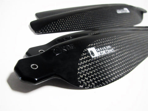 KDE-CF185-DP Propeller Blades, 18.5" x 6.3, Dual-Edition Series (CW/CCW Pair)