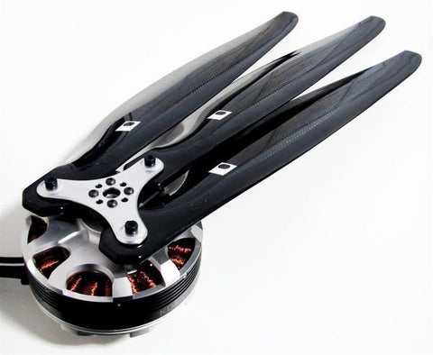 KDE-TPAHL-ML Heavy-Lift Propeller Blade Adapter (ML), Triple-Edition for Multi-Rotor (UAS) Series