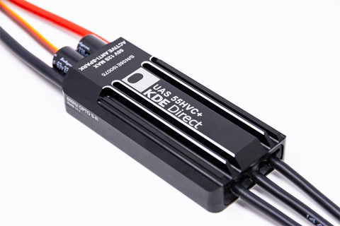 KDE-UAS55HVC 55A+HV Electronic Speed Controller (ESC) for Electric Multi-Rotor (UAS) Series