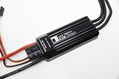 KDE-UAS75HVC 75A+HV Electronic Speed Controller (ESC) for Electric Multi-Rotor (UAS) Series