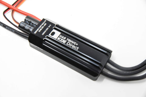 KDE-UAS75HVC 75A+HV Electronic Speed Controller (ESC) for Electric Multi-Rotor (UAS) Series