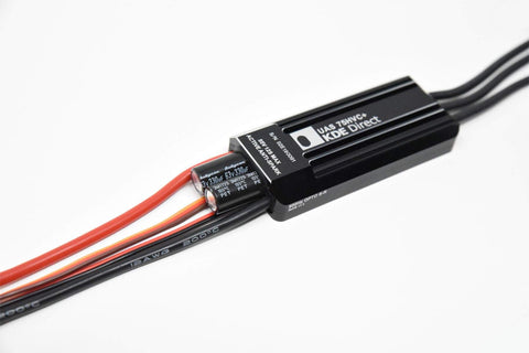 KDE-UAS75HVC 75A+HV Electronic Speed Controller (ESC) for Electric Multi-Rotor (UAS) Series