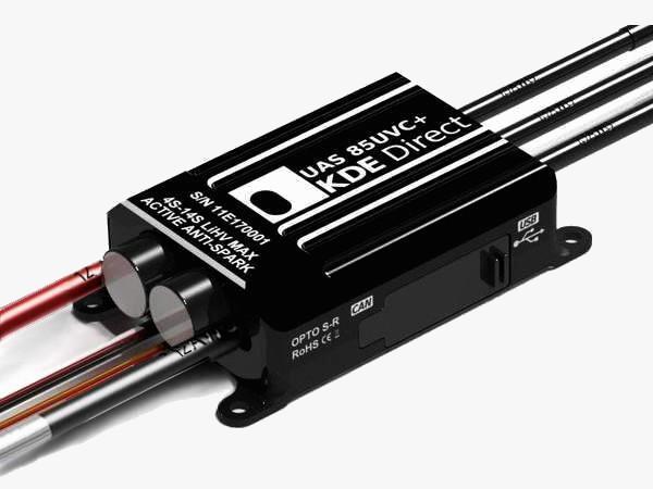 KDE-UAS85UVC 85A+UHV | UAS Electronic Speed Controller | KDE Direct