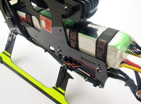 SG630/700/770-BTSA-V2 Battery Tray System Assembly V2 for SAB Heli Division Goblin 630/700/770 Series Helicopters
